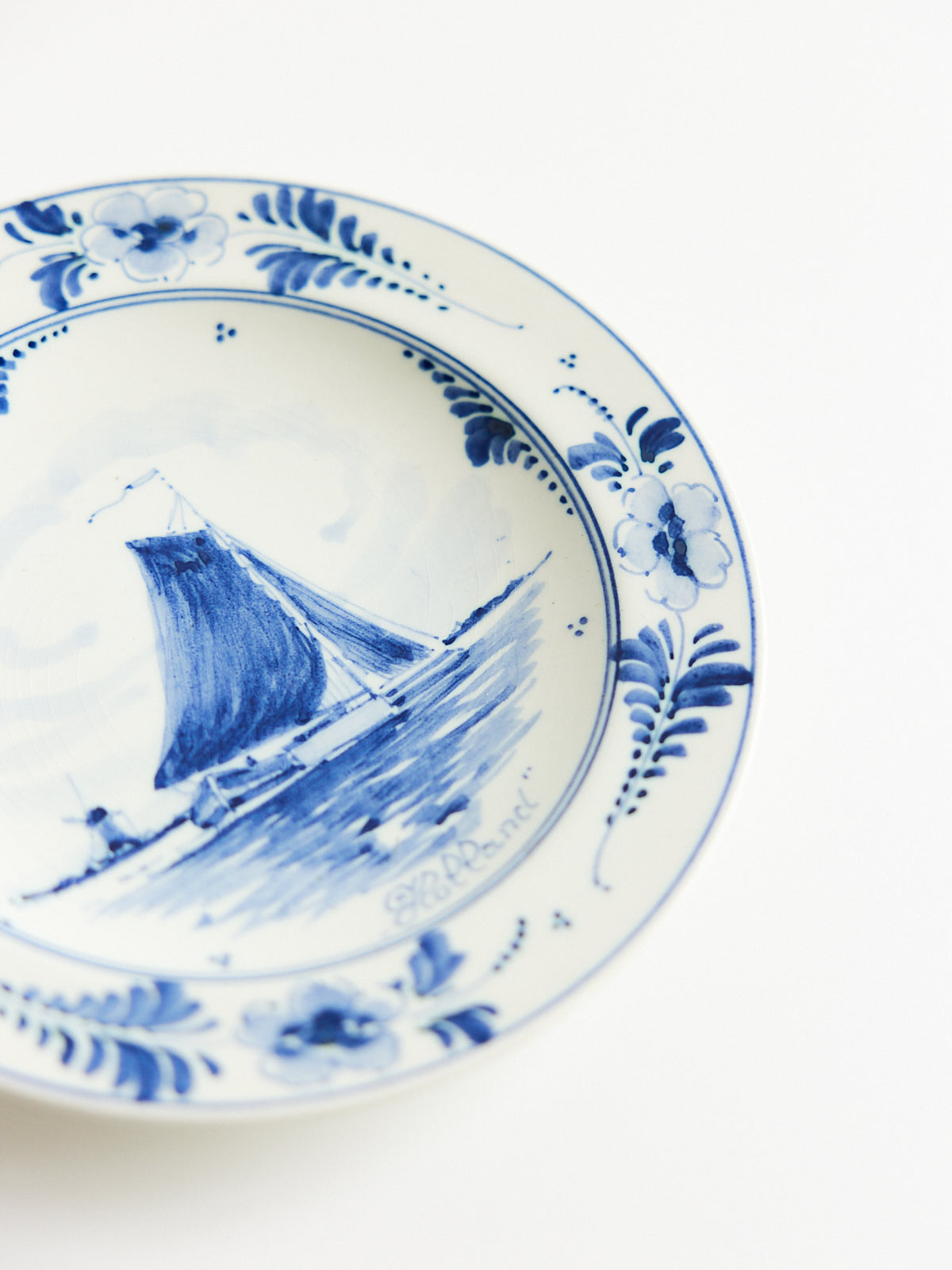 Delft Blue Plate - De Delftse Pauw