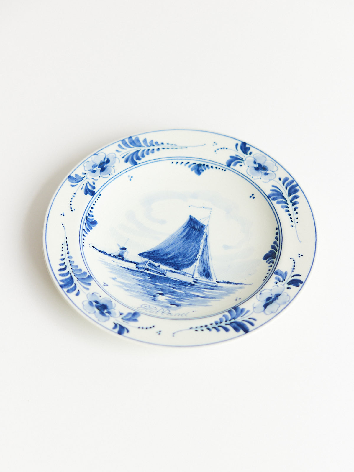 Delft Blue Plate - De Delftse Pauw