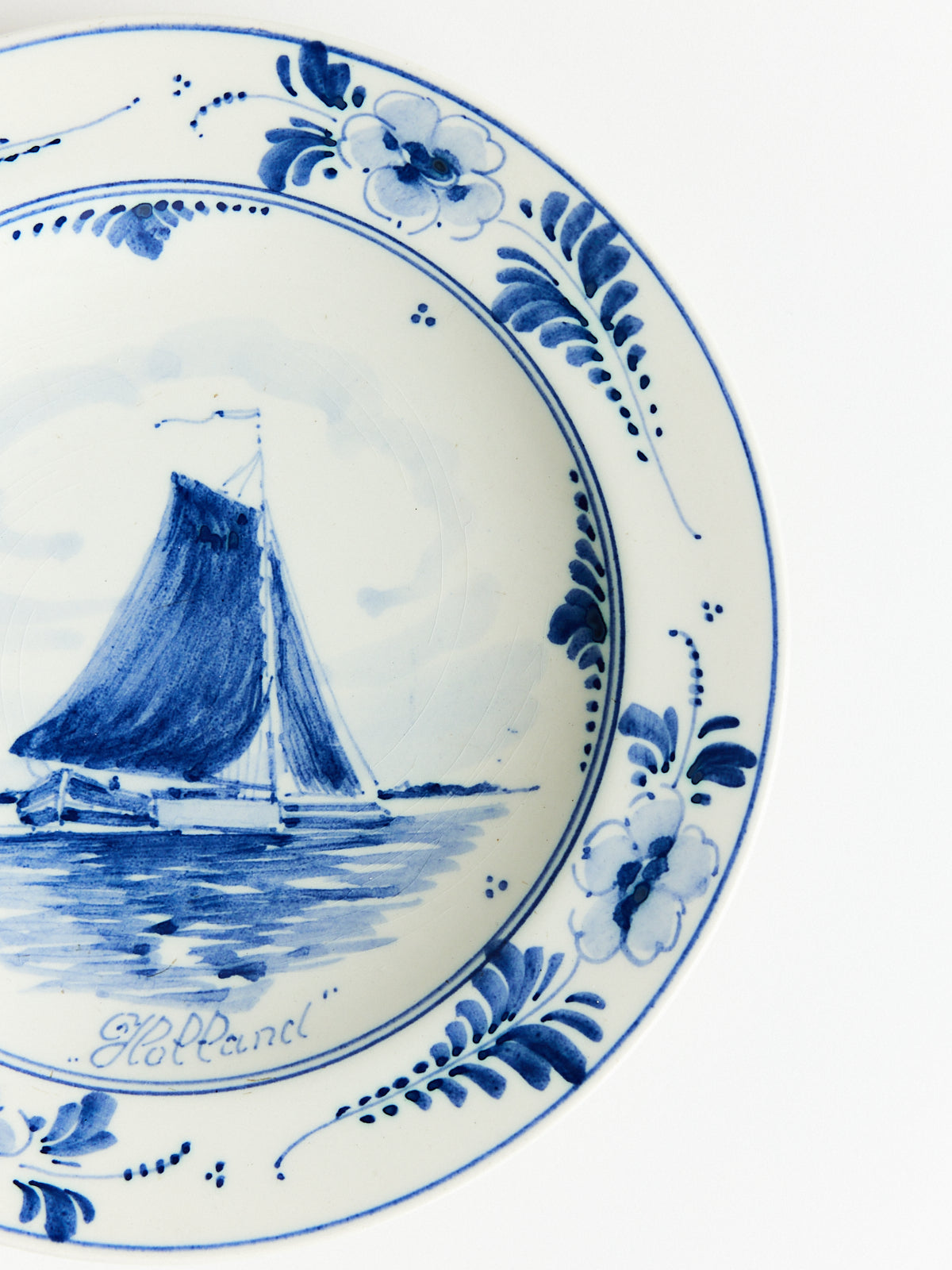 Delft Blue Plate - De Delftse Pauw